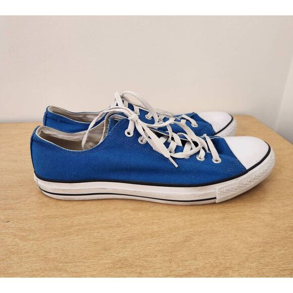 Converse All Star men's size 12 Royal Blue Canvas sneakers lace up - Picture 1 of 12